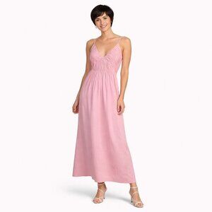 New By Treasure & Bond Medium Ruched Top & Cross Back Straps